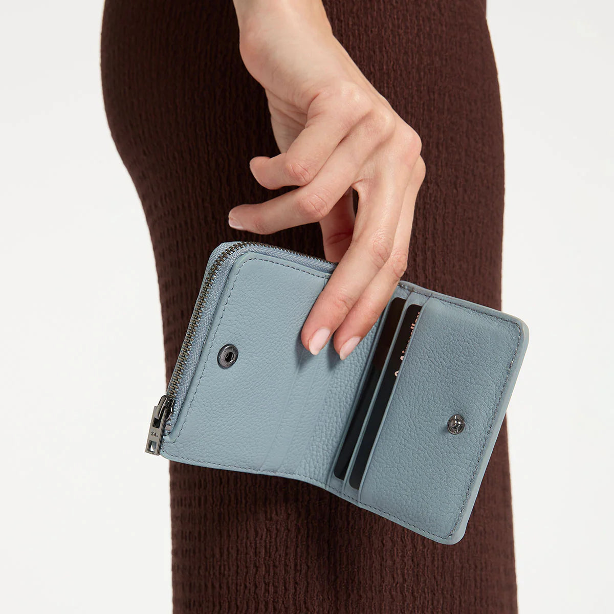 Sense Of Wonder Wallet - Powder Blue | Status Anxiety
