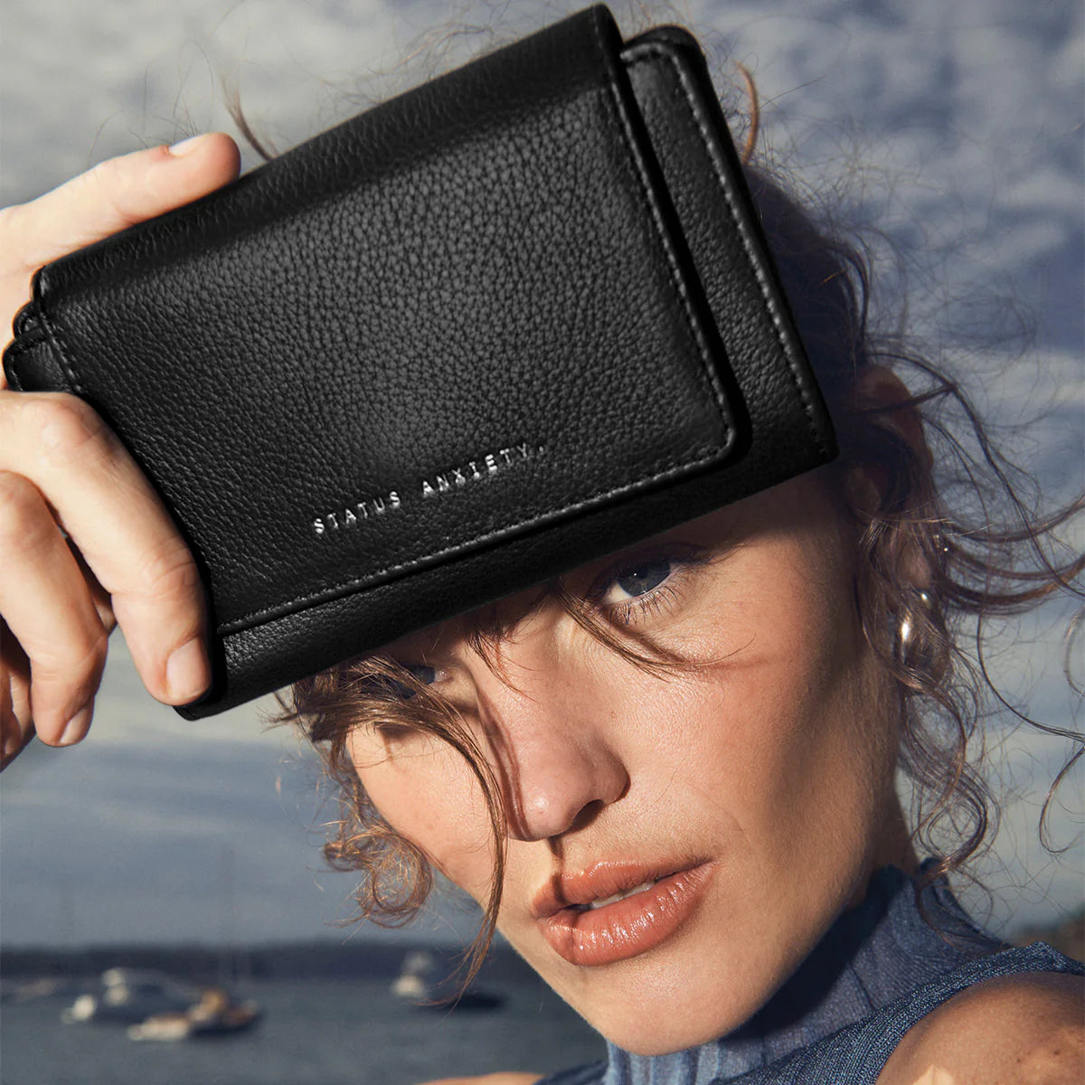Visions Wallet - Black | Status Anxiety