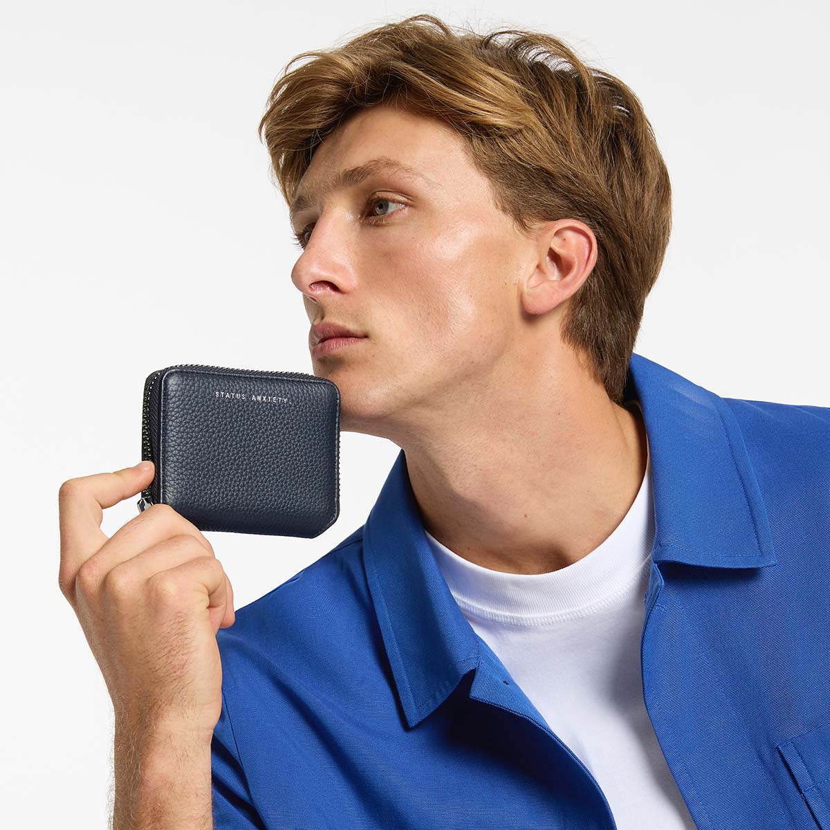 Wayward Wallet - Midnight Blue | Status Anxiety