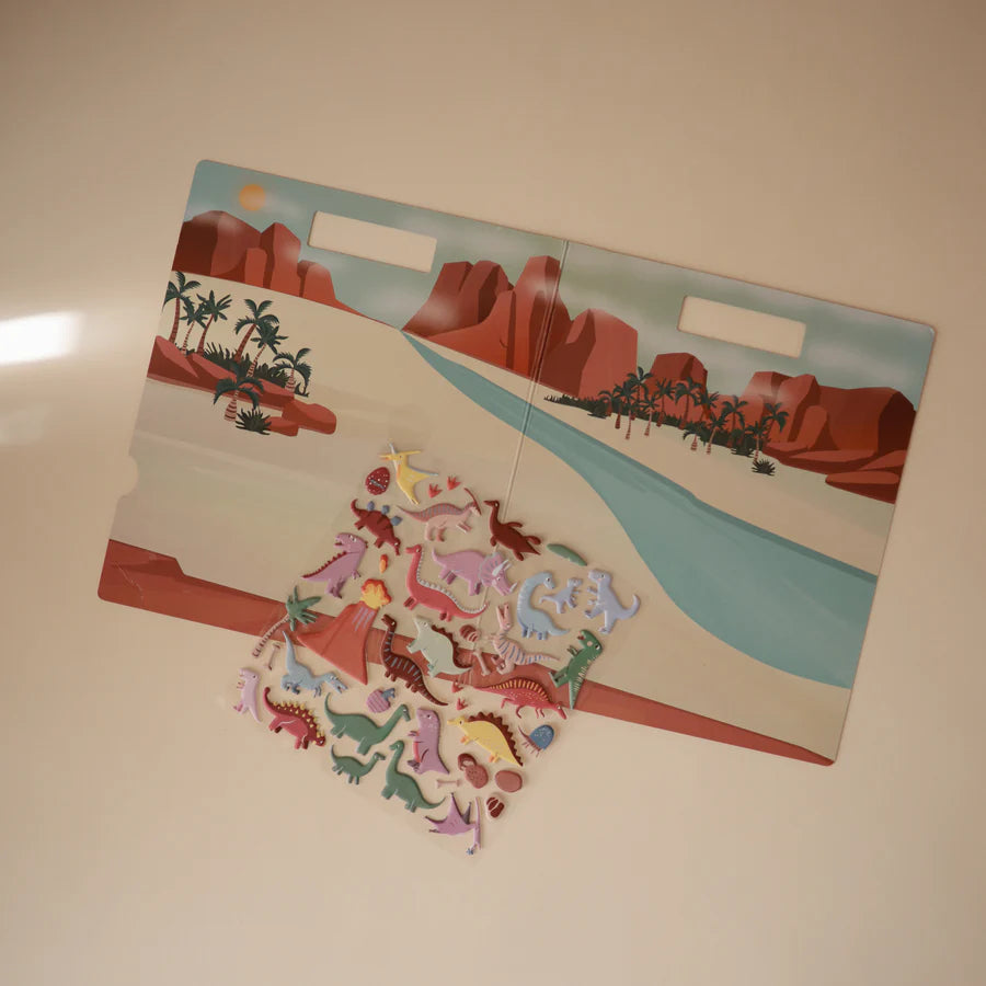 Reusable Sticker Set - Dinosaurs | Mushie