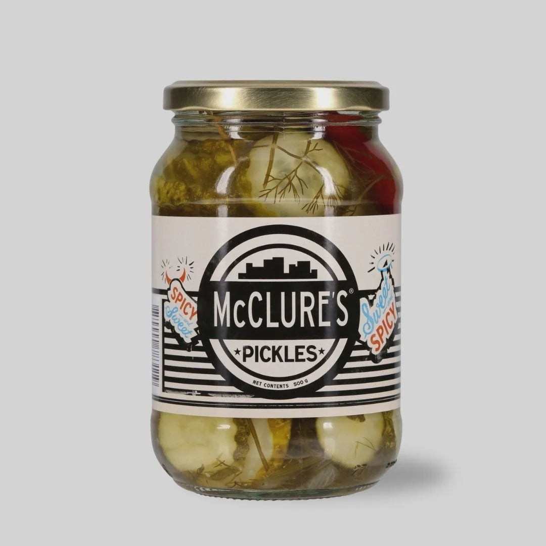 McClure's Pickles Sweet & Spicy Crinkle Cut 500g