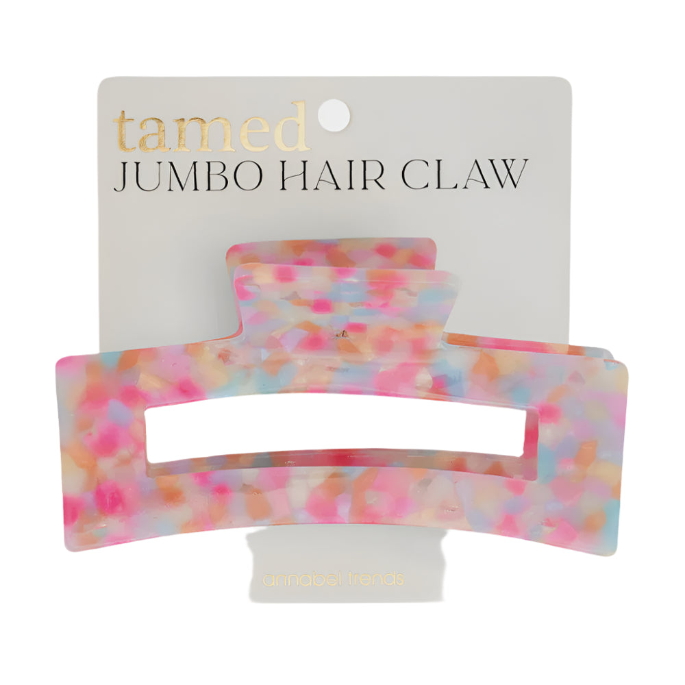 Hair Claw Jumbo - Unicorn Confetti | Tamed