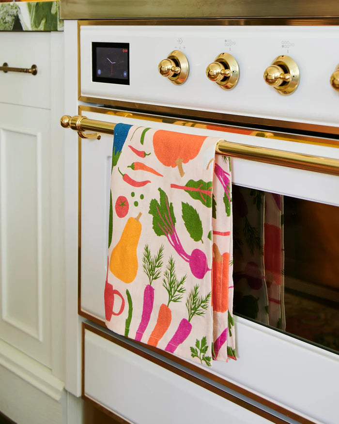 Stephanie's Harvest Linen Tea Towel | Kip & Co