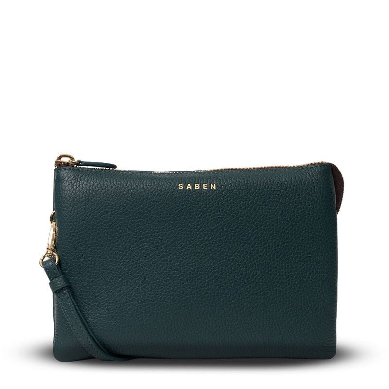 Tilly's Big Sis Crossbody - Hunter Green | Saben