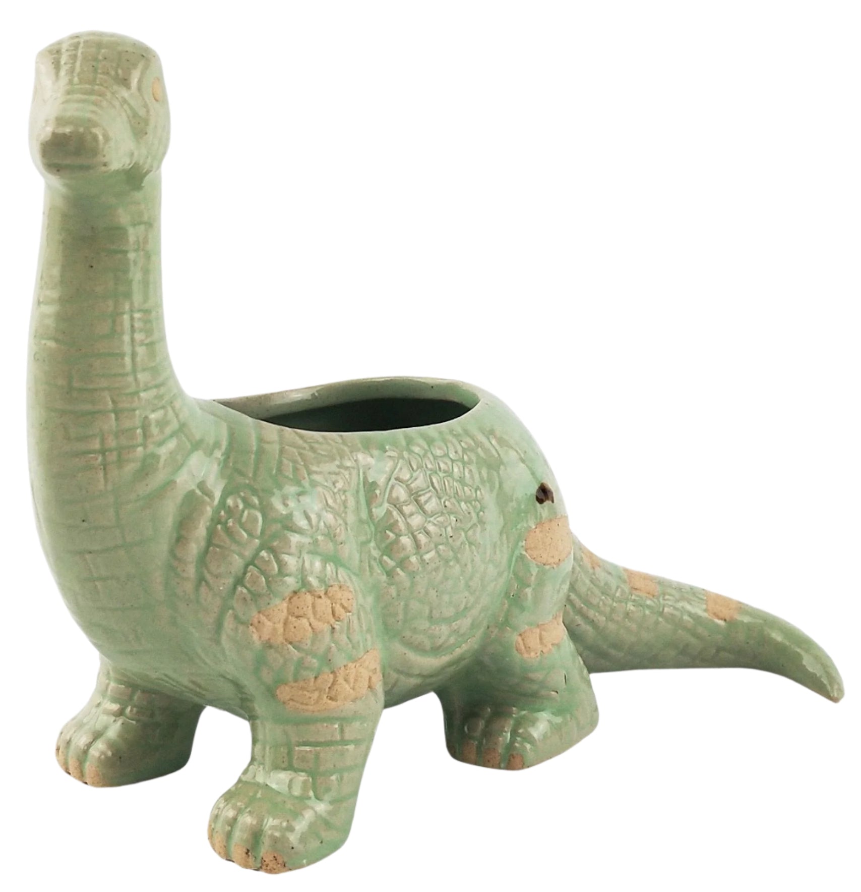 Dinosaur Planter Green 15cm | Urban Products