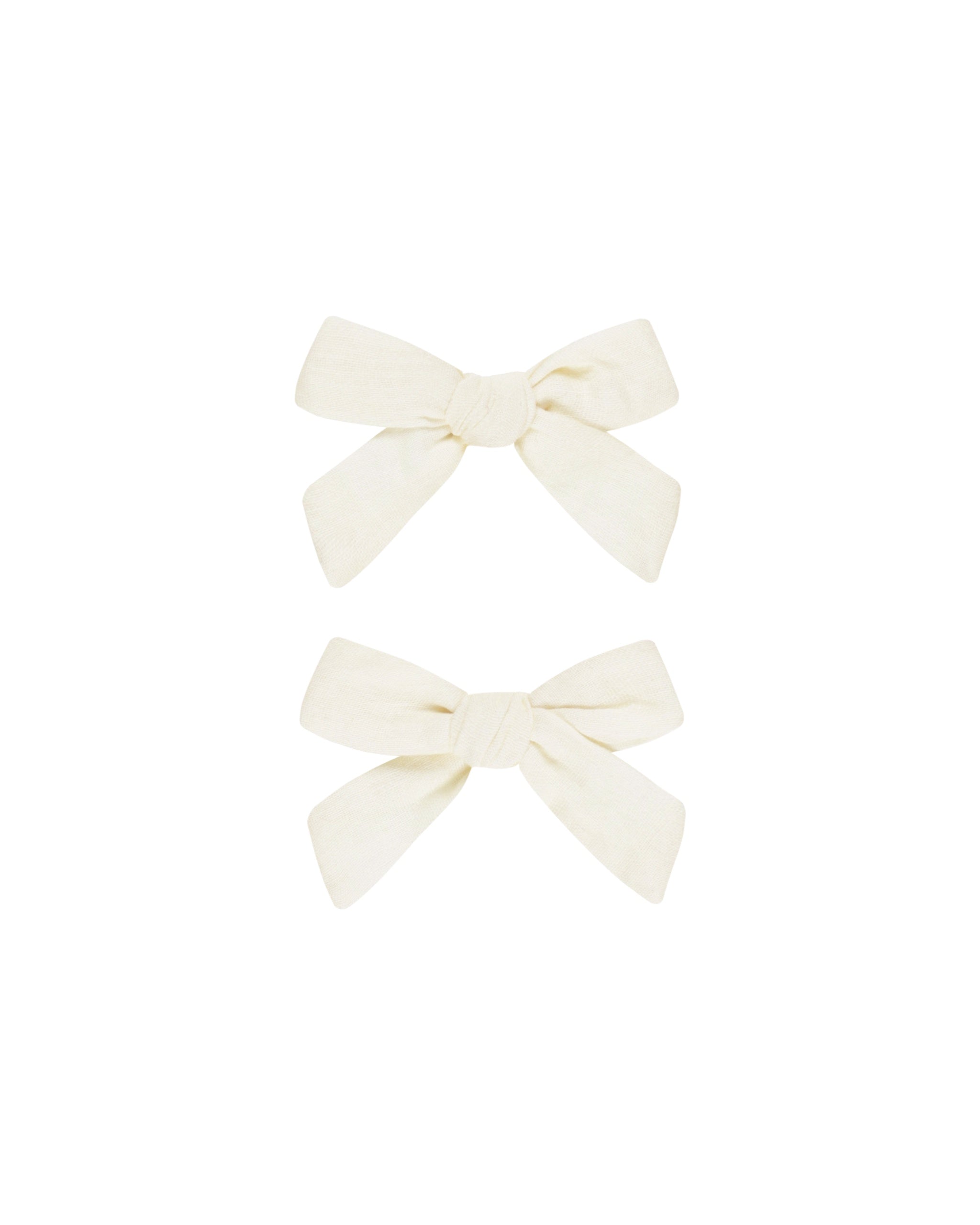 BOWS, SET OF 2 || IVORY | Rylee + Cru