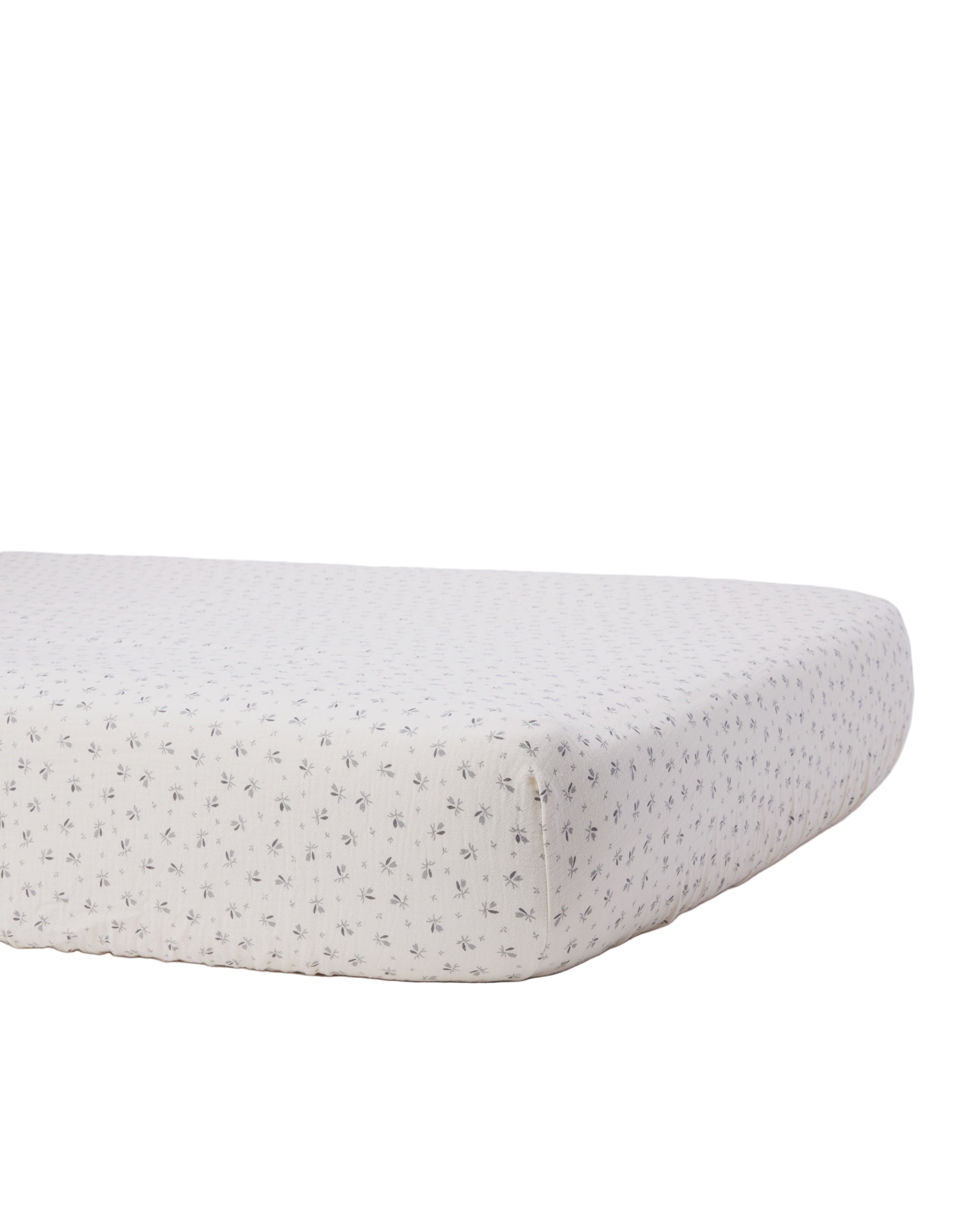 WOVEN CRIB SHEET || BLUEBELL | Quincy Mae