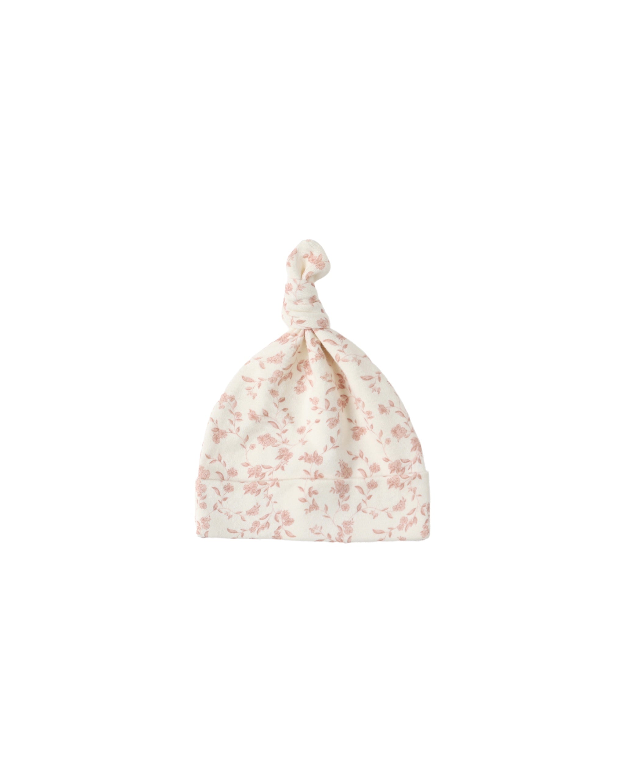 KNOTTED BABY HAT || FRENCH GARDEN | Quincy Mae