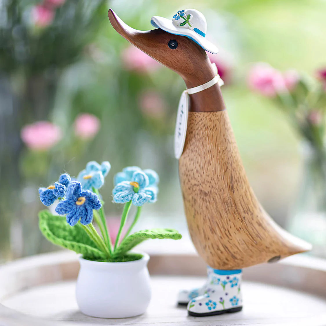 British Flower Hat and Boots Ducklings | DCUK