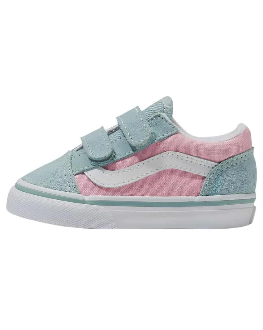 TODDLER OLD SKOOL V 2-TONE GRAY/PINK | Vans