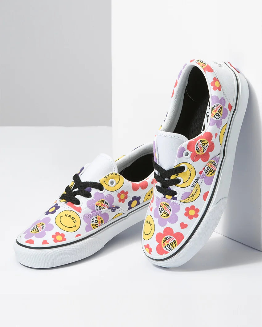 Kids Era Radically Happy - True White |  Vans