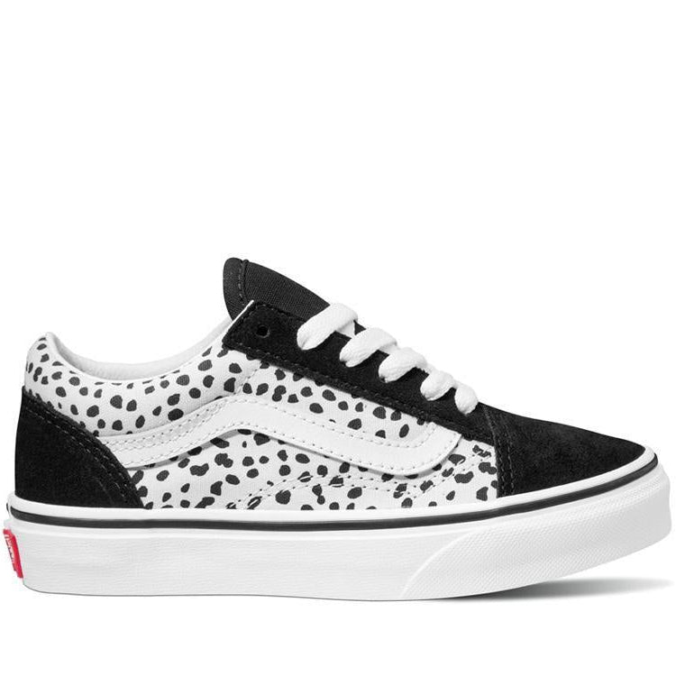 Kids Old Skool - Dalmation Black/True White UY | Vans