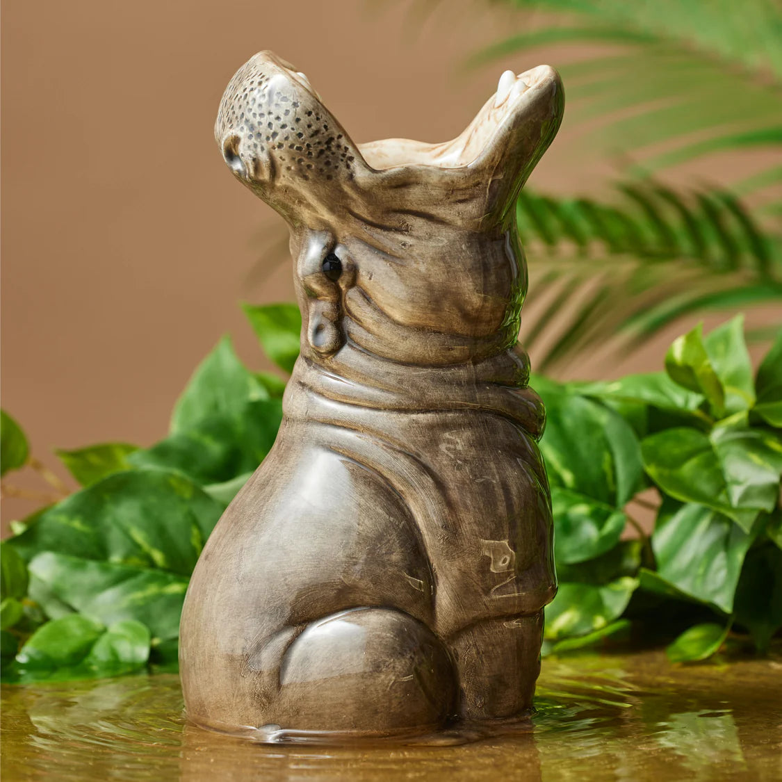 Harry Hippo Vase Multi-Coloured | Emporium