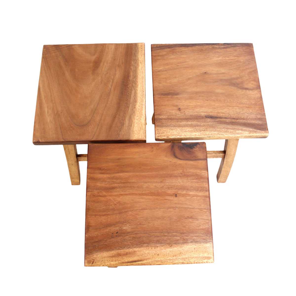 Wooden Stool - Tall Square | Barron Imports