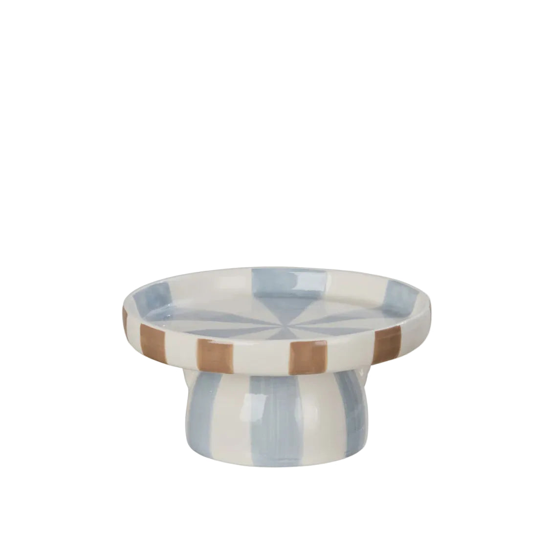 Coco Stripe Dish Multi Coloured | Emporium