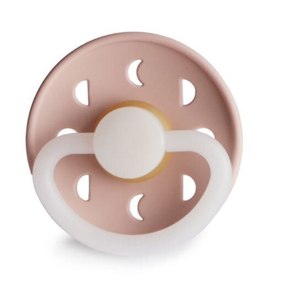 Moon Phase Natural Rubber Pacifier (Blush Night) | Frigg