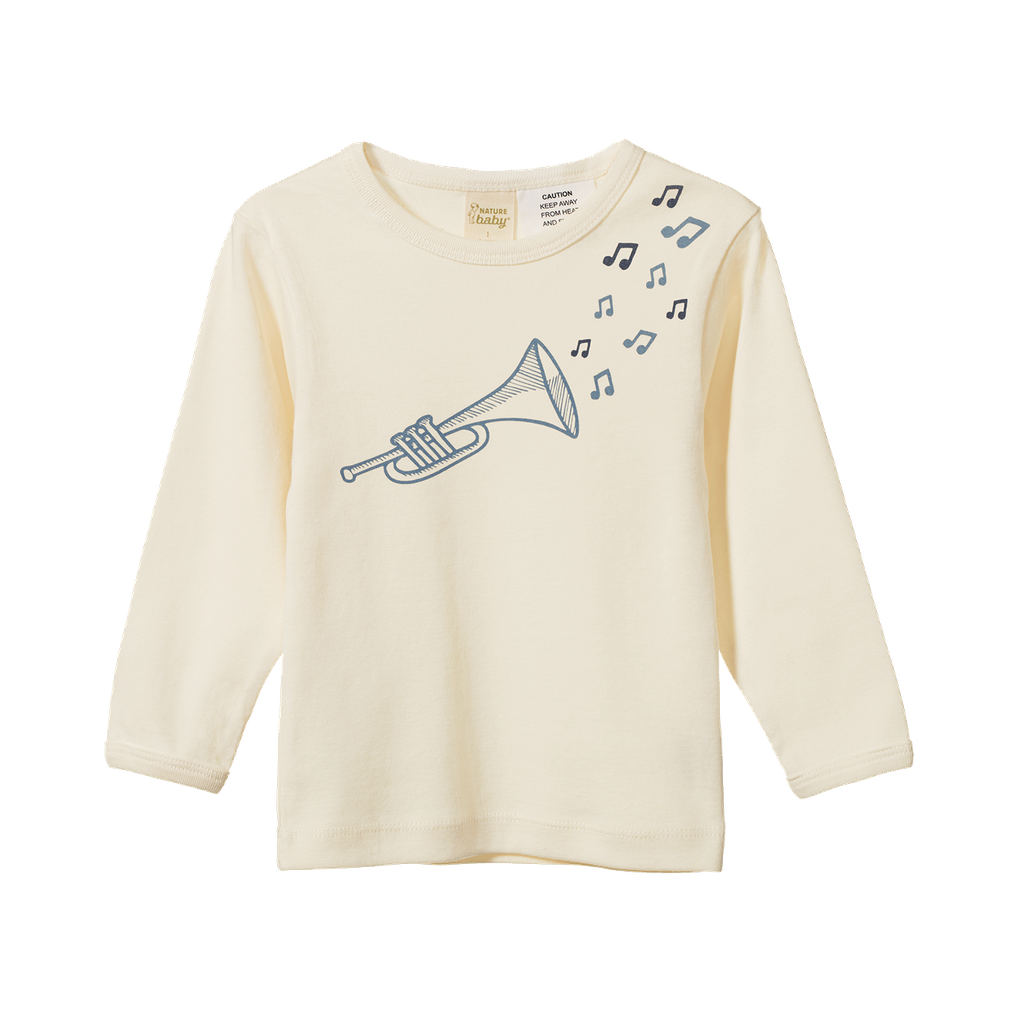2PC LONG SLEEVE PYJAMAS - Jazz Rhythm Print | Nature Baby