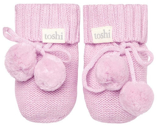 Organic Booties Marley Lavender | Toshi
