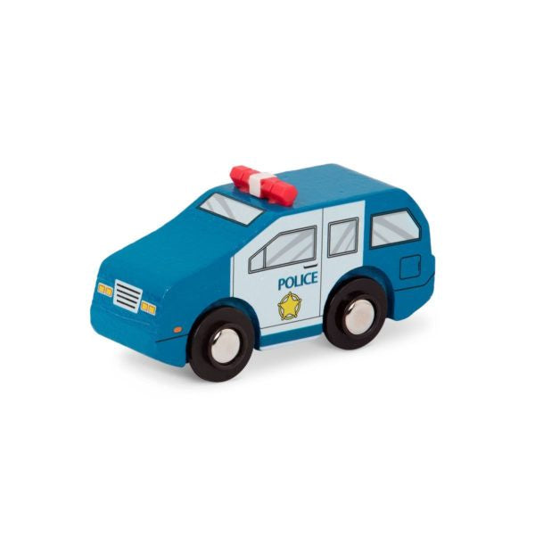 Wooden Vehicles - Police Car | Battat