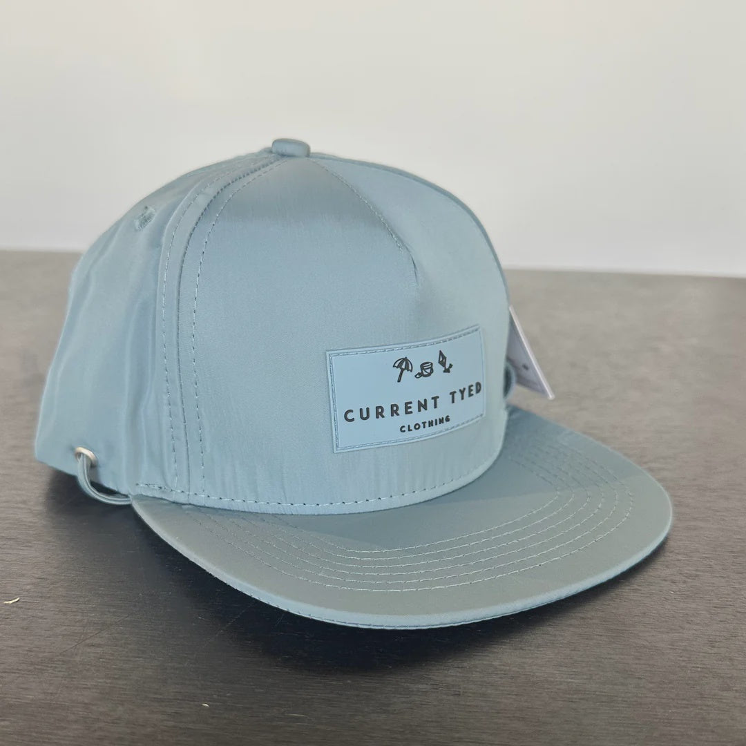 Waterproof Sunback Hats - Blue Grey | Current Tyed