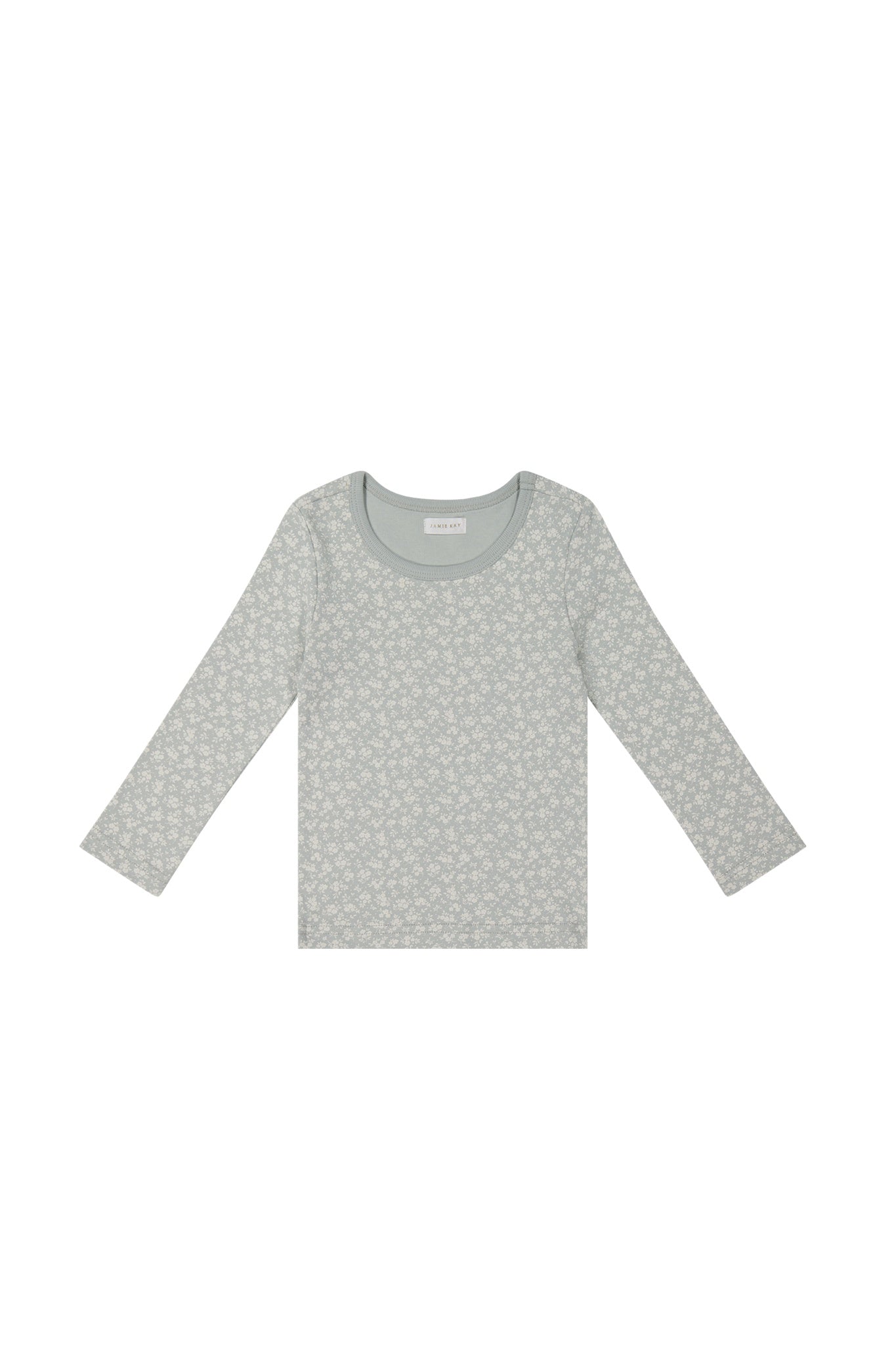 Organic Cotton Long Sleeve Top - Rosalie Fields Bluefox | Jamie Kay