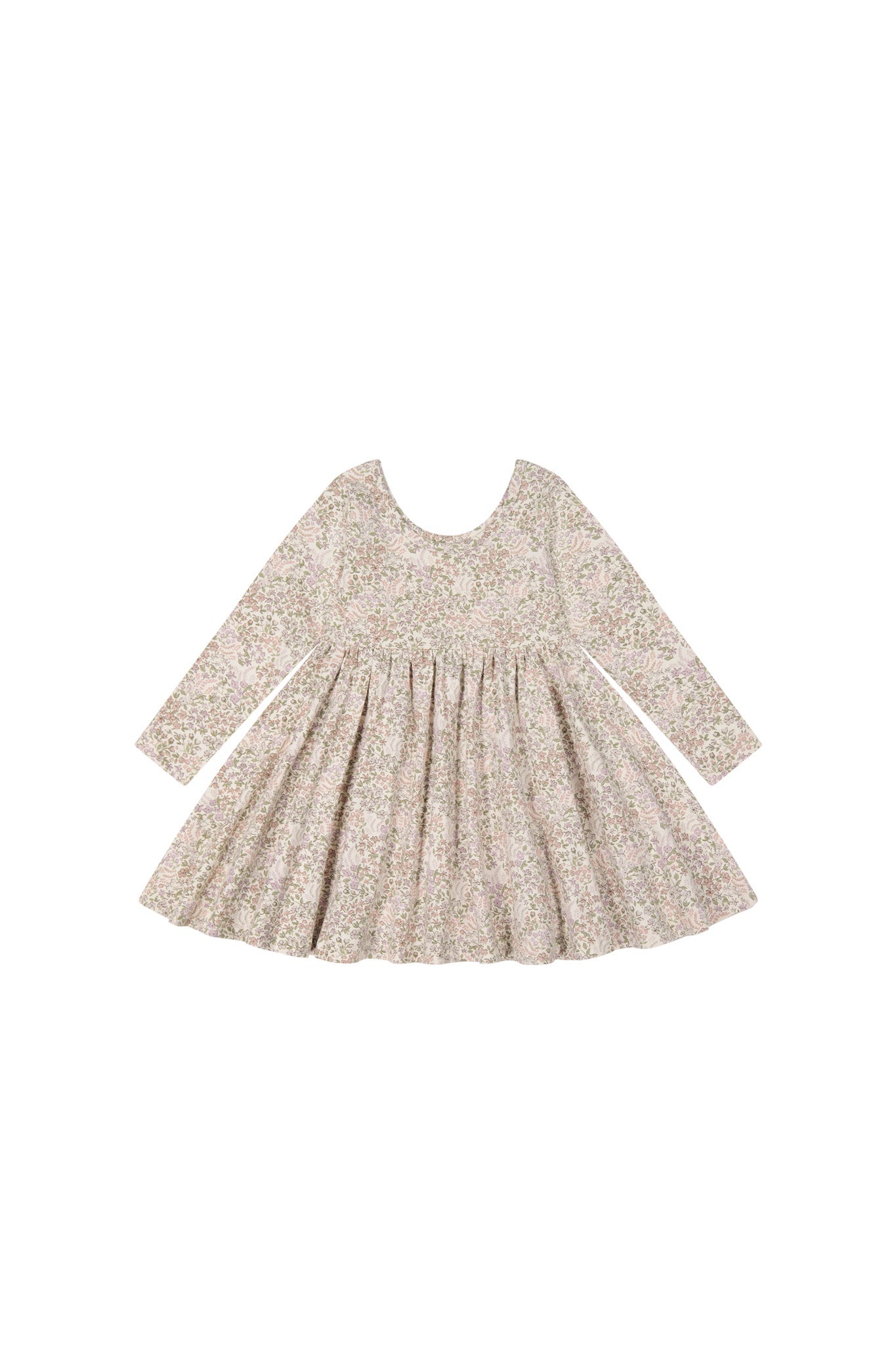 Organic Cotton Tallulah Dress - April Eggnog | Jamie Kay