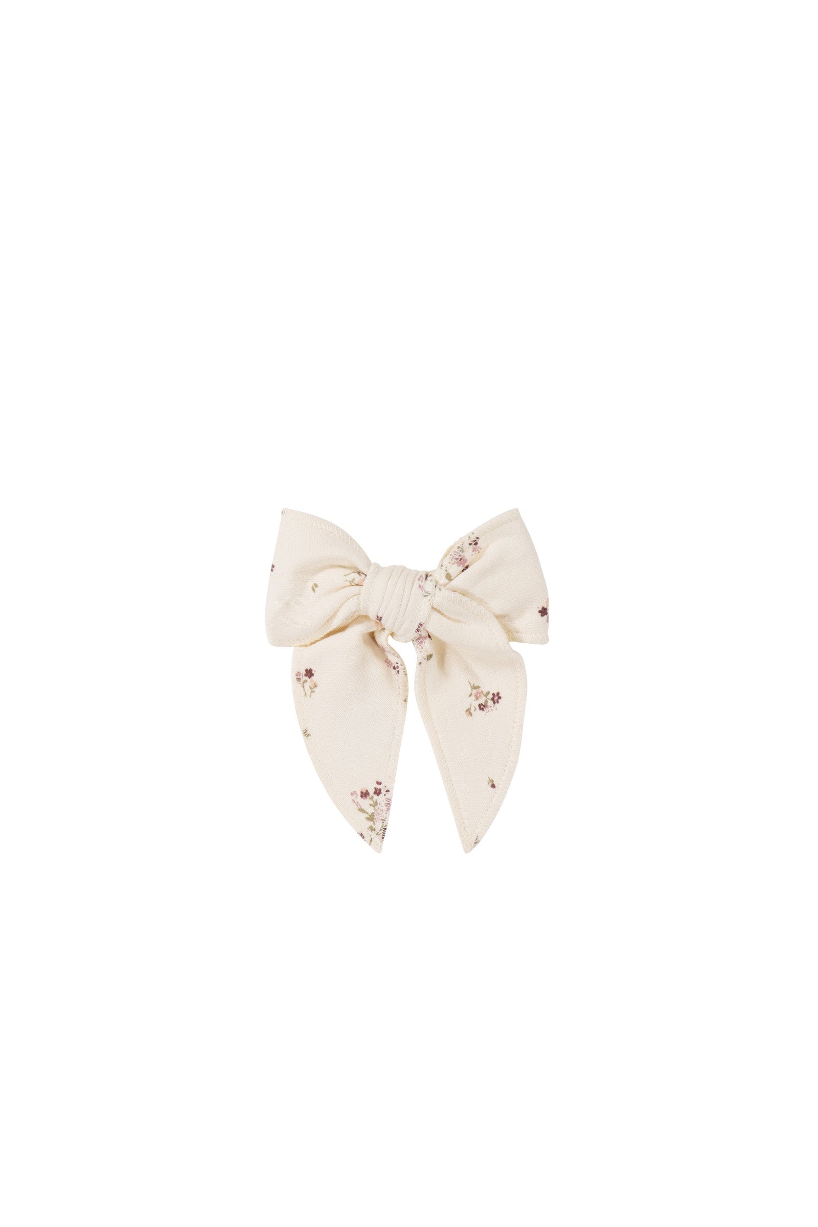 Organic Cotton Bow - Lauren Floral | Jamie Kay