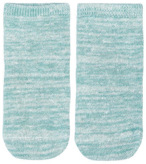 Organic Socks Ankle Marle Jade | Toshi